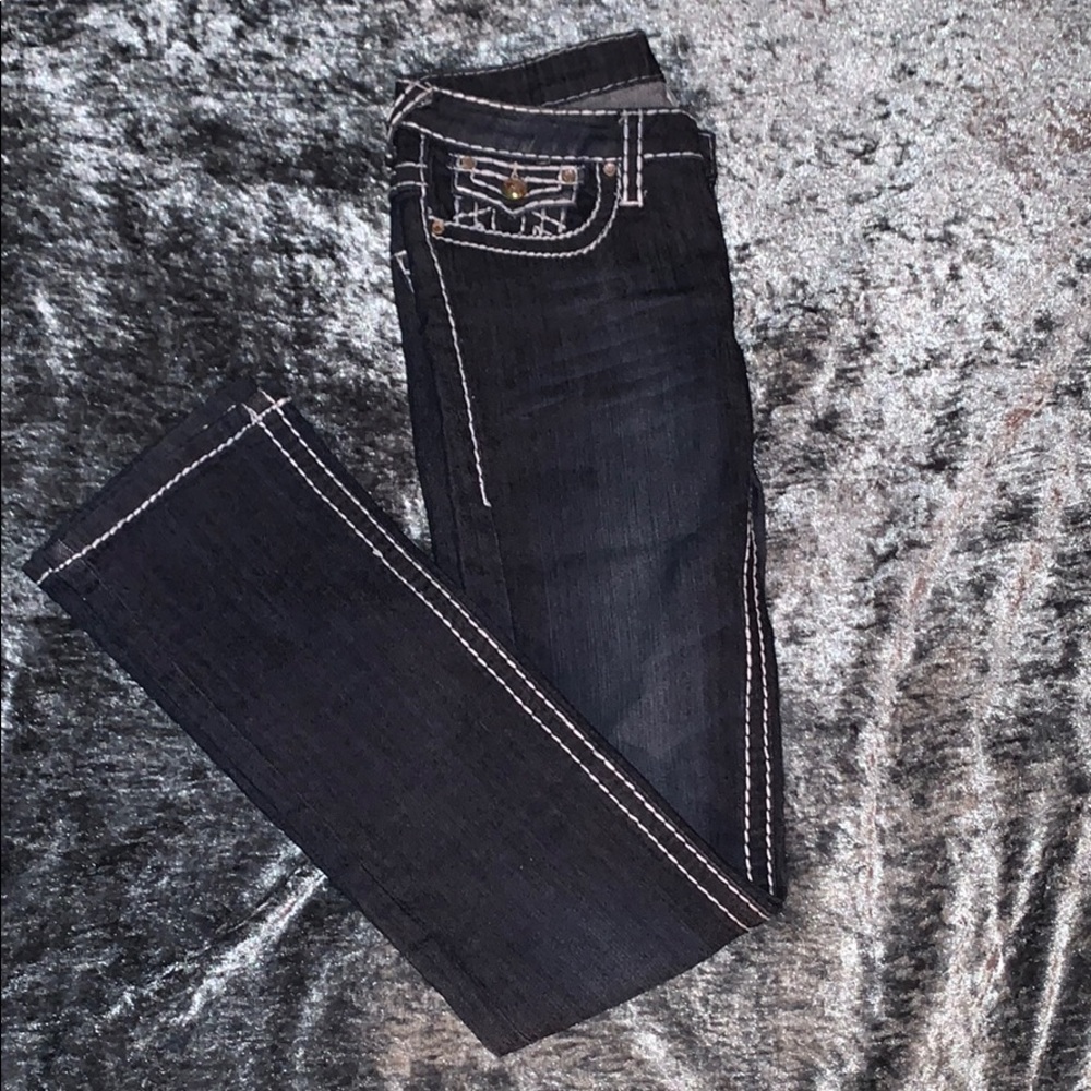 True Religion Straight Leg Jeans size 27